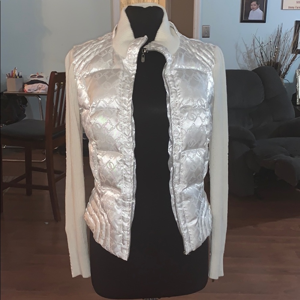 White winter coat